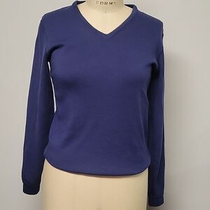 St Croix Unisex sweater, Size S. Made In The USA, 100% Wool